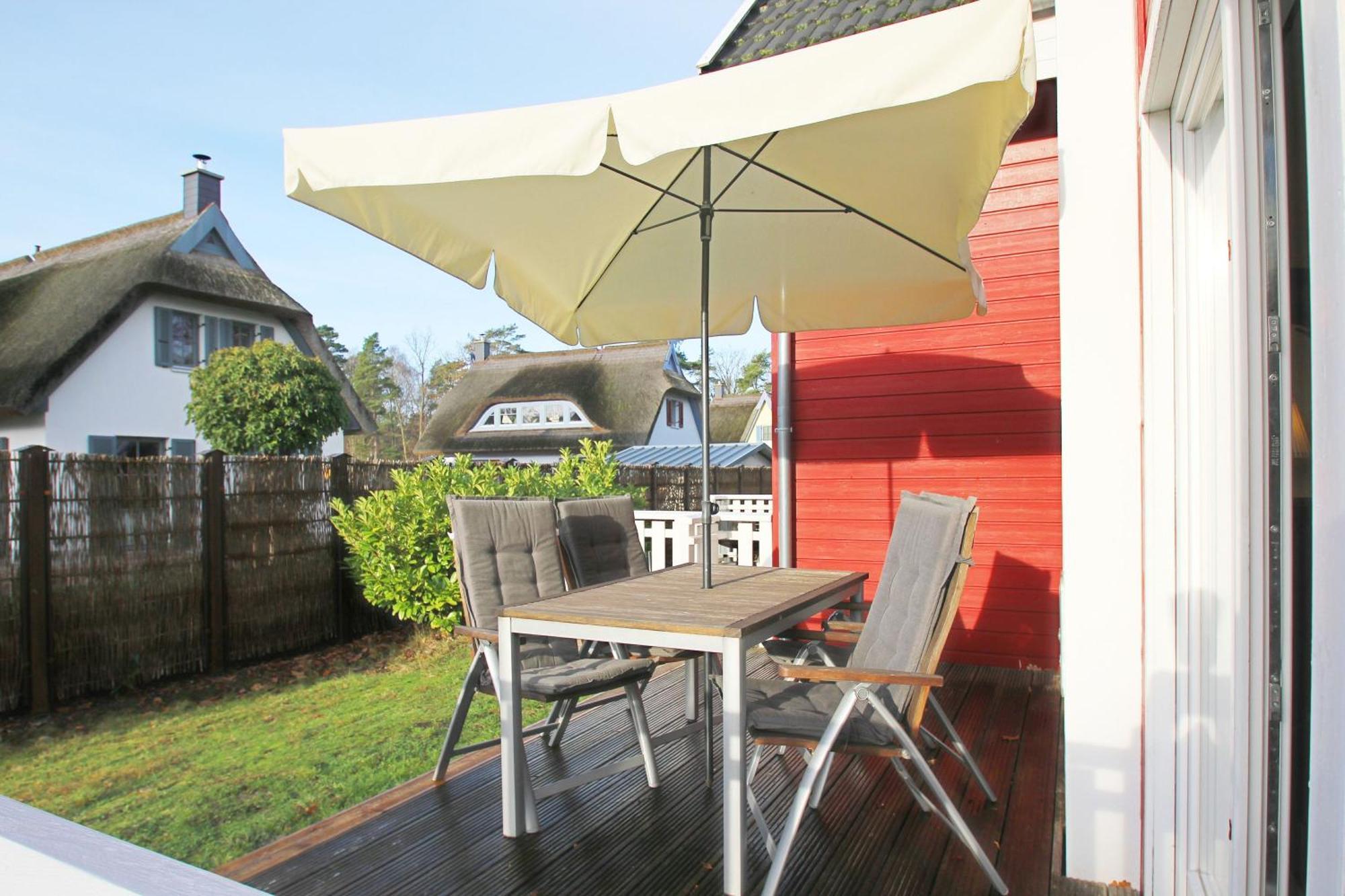Ferienhaus Wellenlaeufer Haus - Sauna, Terrasse, Garten Glowe Extérieur photo